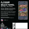 Bills OFFICIAL NFL Realtree "Stripes" Beach Towel; 30" x 60"