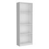 Blende 3 Piece Living Room Set with 3 Bookcases, White